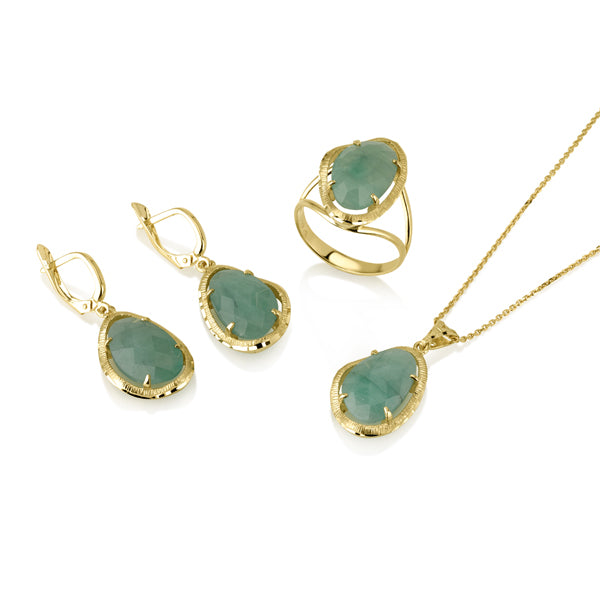 Sandrino Ring - Natural Emerald