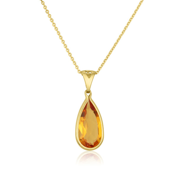Vero Necklace - Citrine