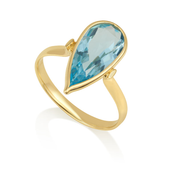 Vero Ring - Blue Topaz