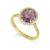 Vitalia - Oval Ring Amethyst