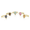 Vitalia - Drop Ring Pink spinel