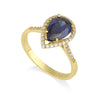 Vitalia - Drop Ring Sapphire