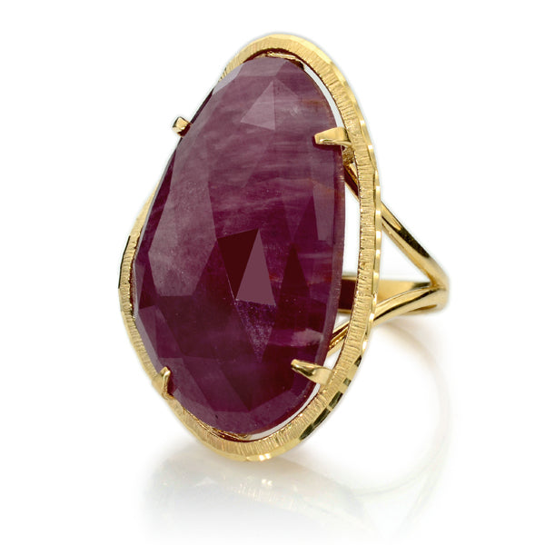 Sandrino Ring - Natural Ruby